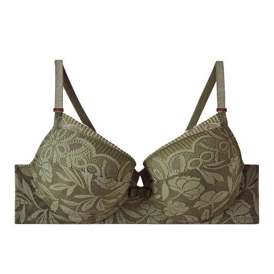 ADMIRABLE Soutien-Gorge Coques Kaki